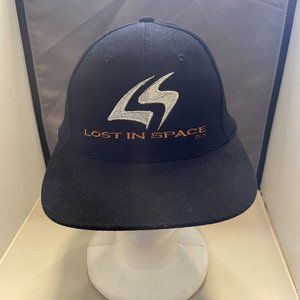 Vintage 90's LOST IN SPACE MOVIE PROMO STRAPBack Hat Cap - BLACK